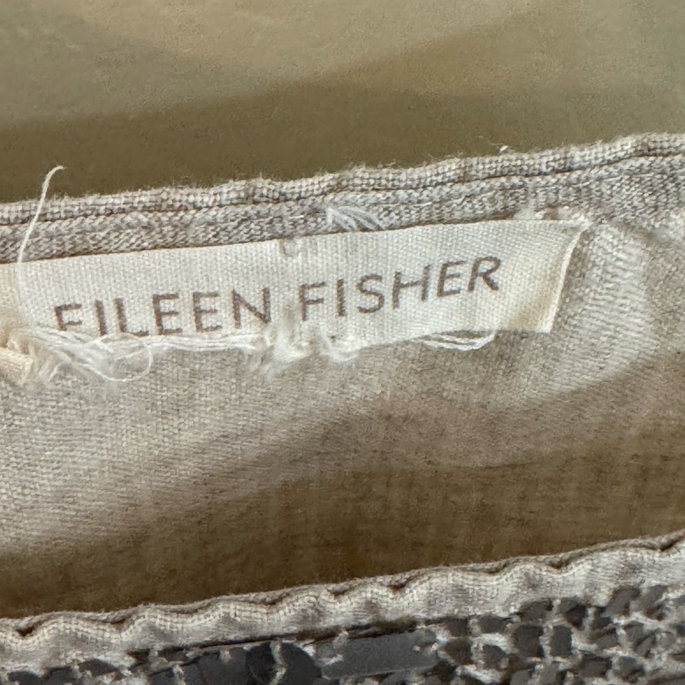 Eileen Fisher Gray Sequin Camisole, Size Medium in EUC! - Picture 2 of 2